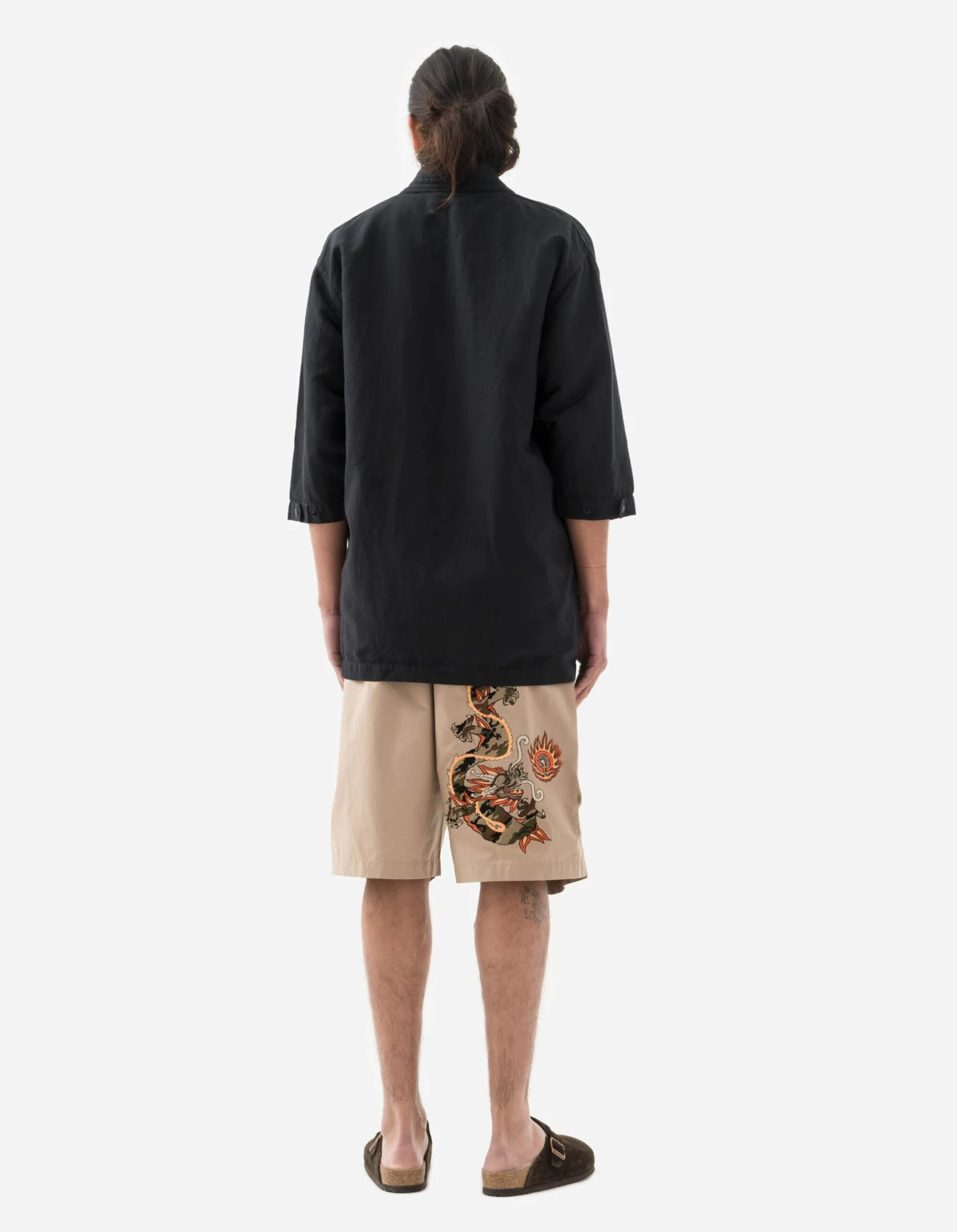 Maharishi 5070 Original Dragon Loose Snoshorts Sand 5 Maharishi 5070 Original Dragon Loose Snoshorts Sand - Image 5