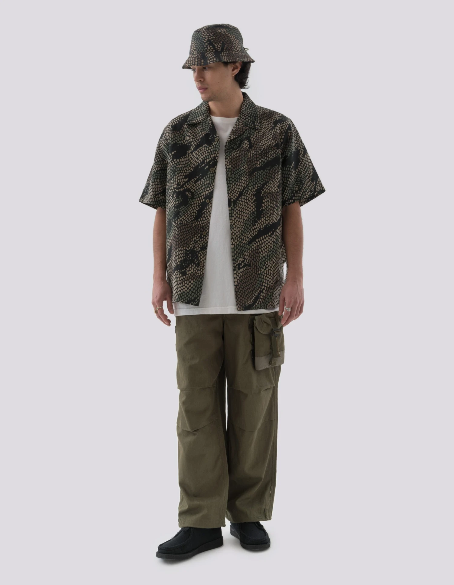Maharishi 5071 Camo Hemp Summer Shirt Woodland 4 Maharishi 5071 Camo Hemp Summer Shirt Woodland - Image 4
