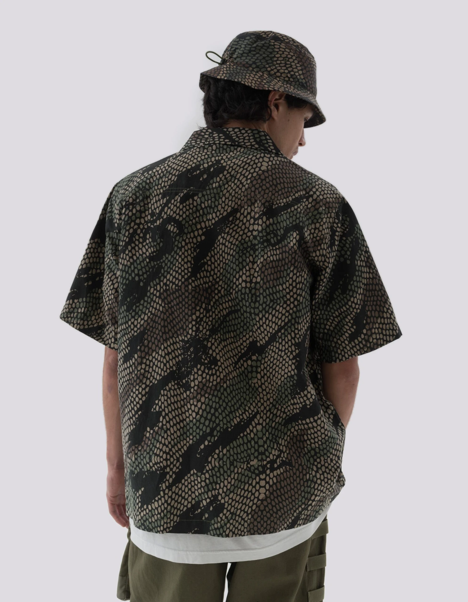 Maharishi 5071 Camo Hemp Summer Shirt Woodland 3 Maharishi 5071 Camo Hemp Summer Shirt Woodland - Image 3