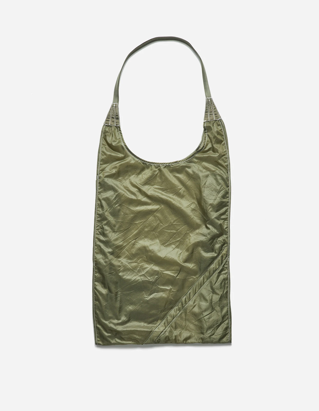 Maharishi 5073 Upcycled Rollaway Shopping Bag Olive 2 Maharishi 5073 Upcycled Rollaway Shopping Bag Olive - Image 2