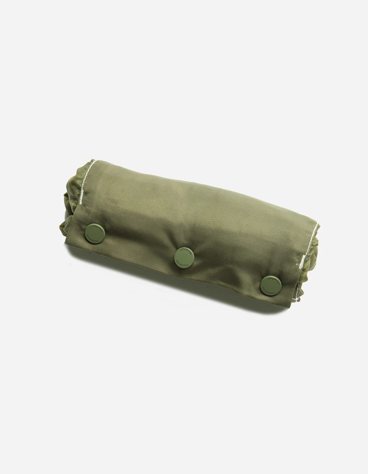 Maharishi 5073 Upcycled Rollaway Shopping Bag Olive 6 Maharishi 5073 Upcycled Rollaway Shopping Bag Olive - Image 6