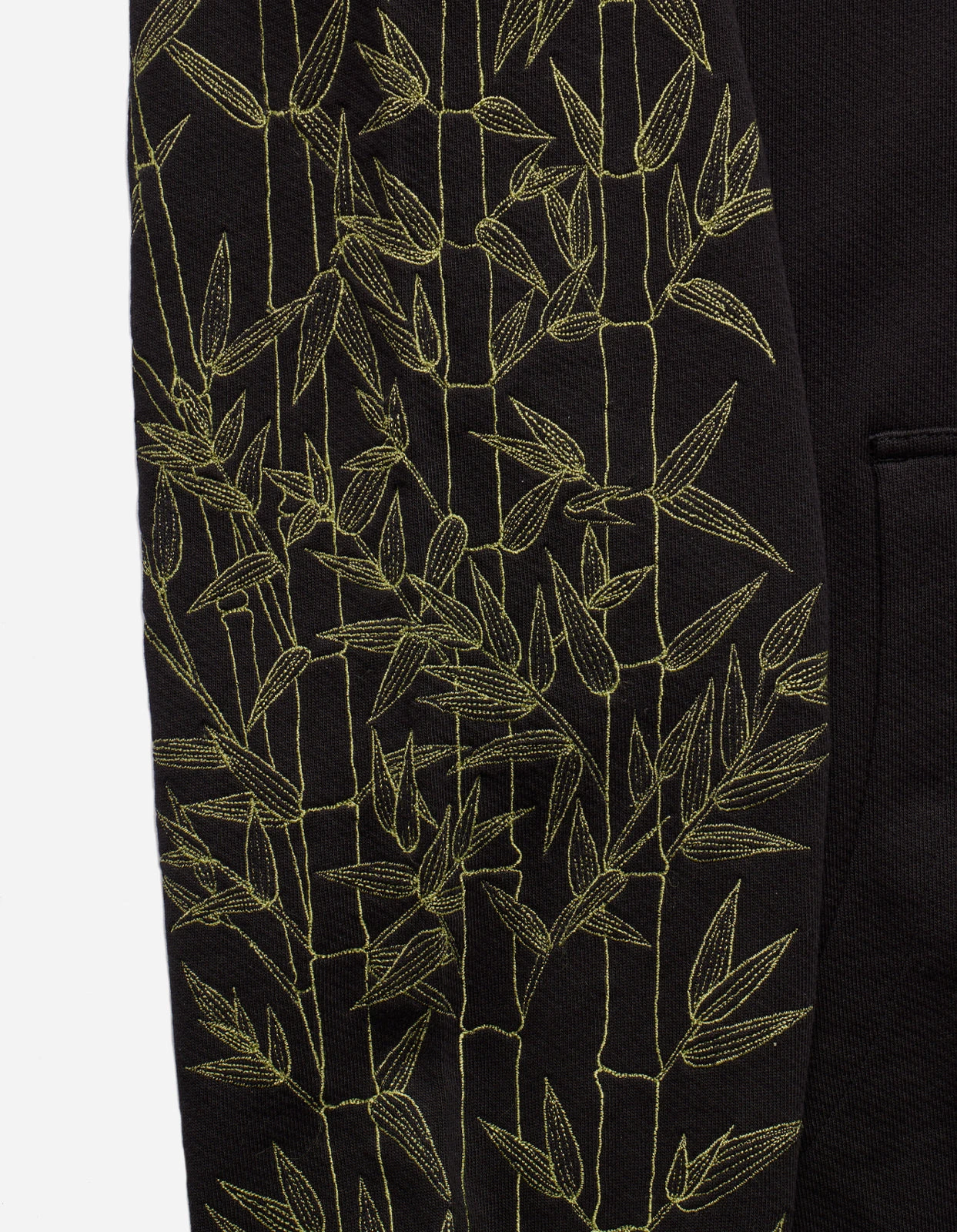 Maharishi 5075 Dragon Bamboo Hooded Sweat Black 4 Maharishi 5075 Dragon Bamboo Hooded Sweat Black - Image 4