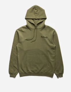 Maharishi Shop 16 Maharishi 5075 Dragon Bamboo Hooded Sweat Olive OG-107F