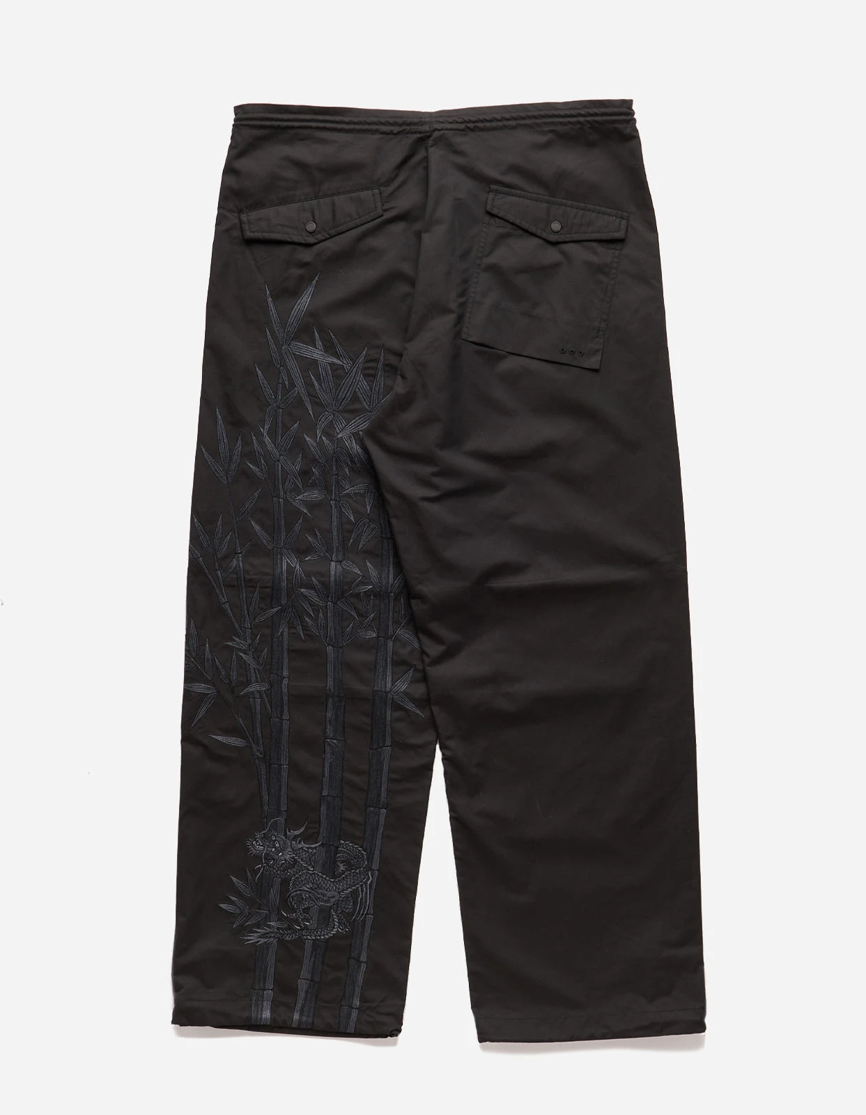 Maharishi 5076 Dragon Bamboo Loose Snopants Black 1 Maharishi 5076 Dragon Bamboo Loose Snopants Black