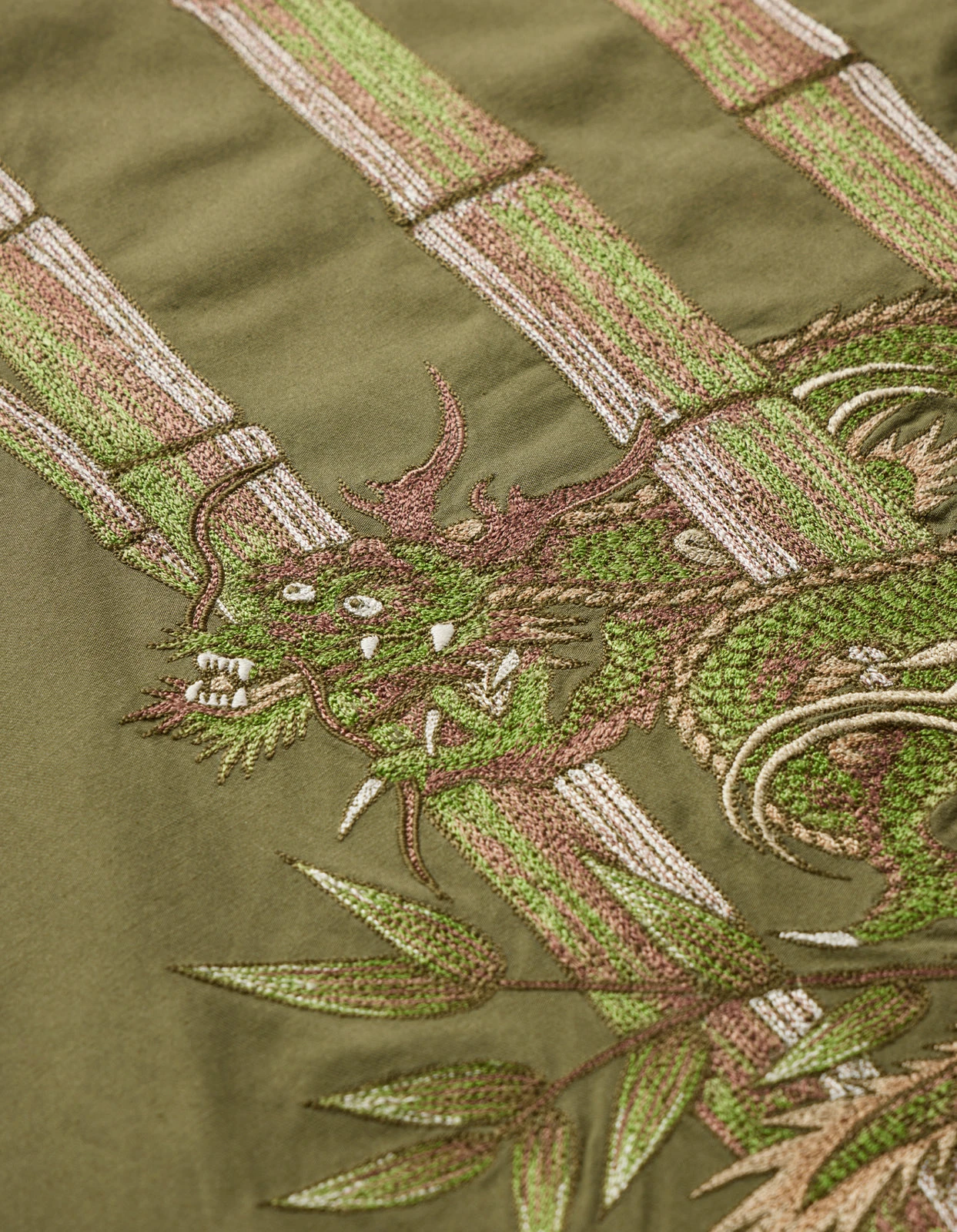 Maharishi 5076 Dragon Bamboo Loose Snopants Olive OG-107F 8 Maharishi 5076 Dragon Bamboo Loose Snopants Olive OG-107F - Image 8