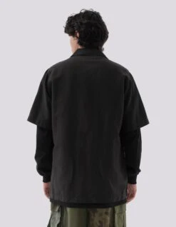 Maharishi 5078 Dragon Bamboo Hemp Shirt Black 16 Maharishi 5078 Dragon Bamboo Hemp Shirt Black -Maharishi Shop 5078 BLACK 80