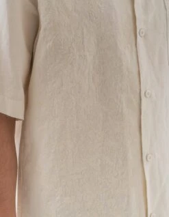 Maharishi 5078 Dragon Bamboo Hemp Shirt Ecru 17 Maharishi 5078 Dragon Bamboo Hemp Shirt Ecru -Maharishi Shop 5078 WHITE 80