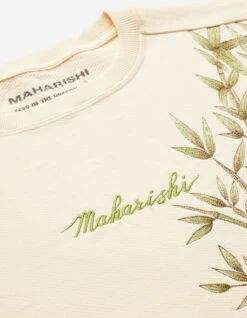 Maharishi 5079 Bamboo Vintage Crew Sweat Ecru 15 Maharishi 5079 Bamboo Vintage Crew Sweat Ecru -Maharishi Shop 5079 ecru 30 Green