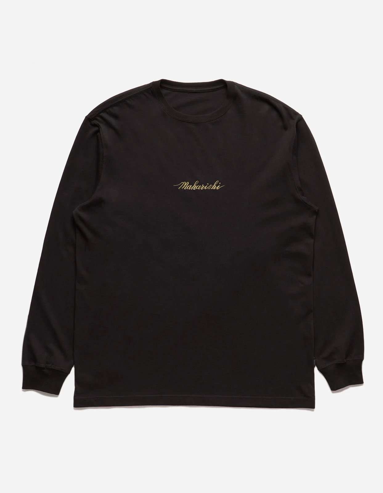 Maharishi 5080 Dragon Bamboo L/S T-Shirt Black 2 Maharishi 5080 Dragon Bamboo L/S T-Shirt Black - Image 2