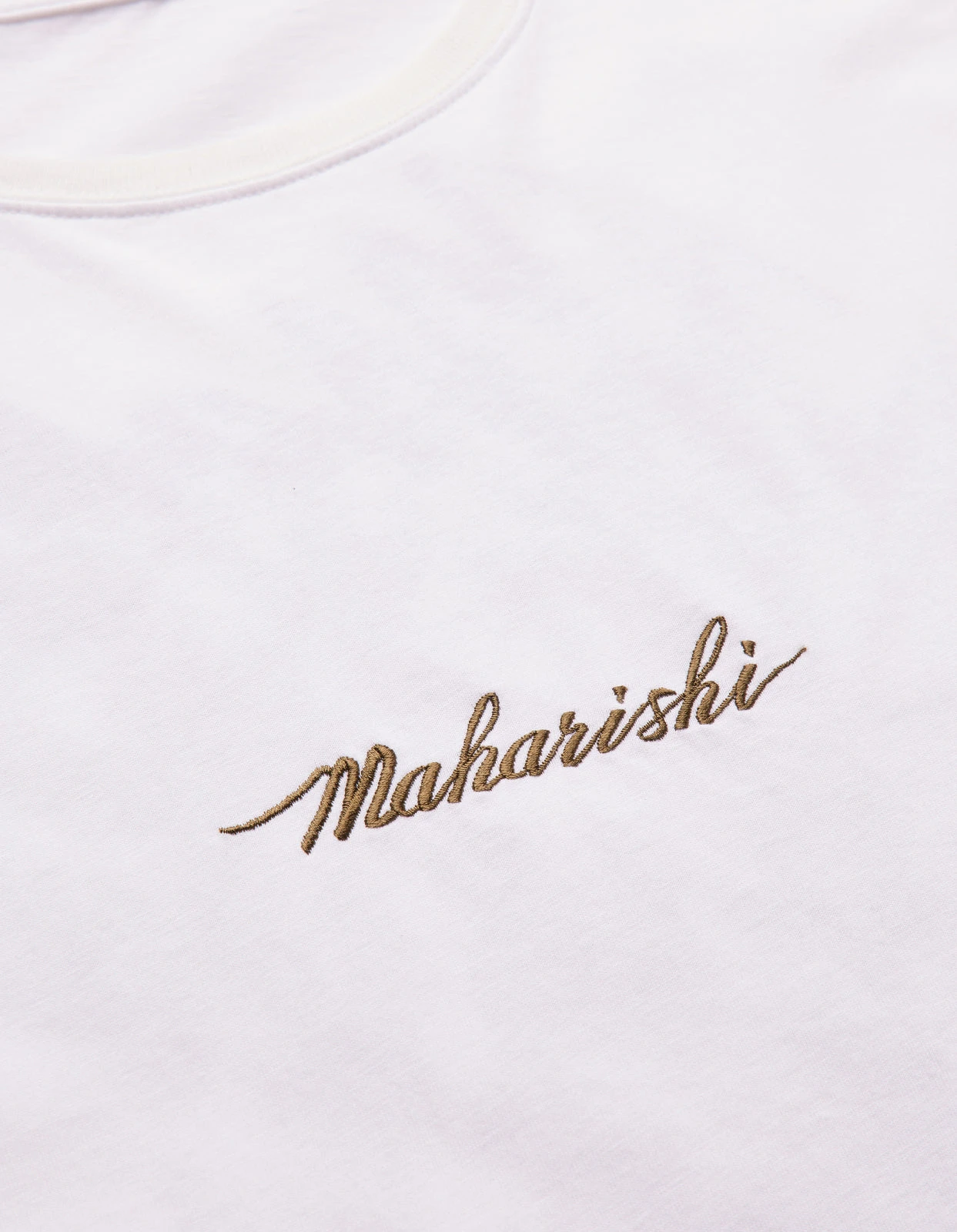 Maharishi 5080 Dragon Bamboo L/S T-Shirt White 5 Maharishi 5080 Dragon Bamboo L/S T-Shirt White - Image 5