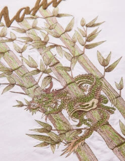 Maharishi 5080 Dragon Bamboo L/S T-Shirt White 17 Maharishi 5080 Dragon Bamboo L/S T-Shirt White -Maharishi Shop 5080 white 43 Green