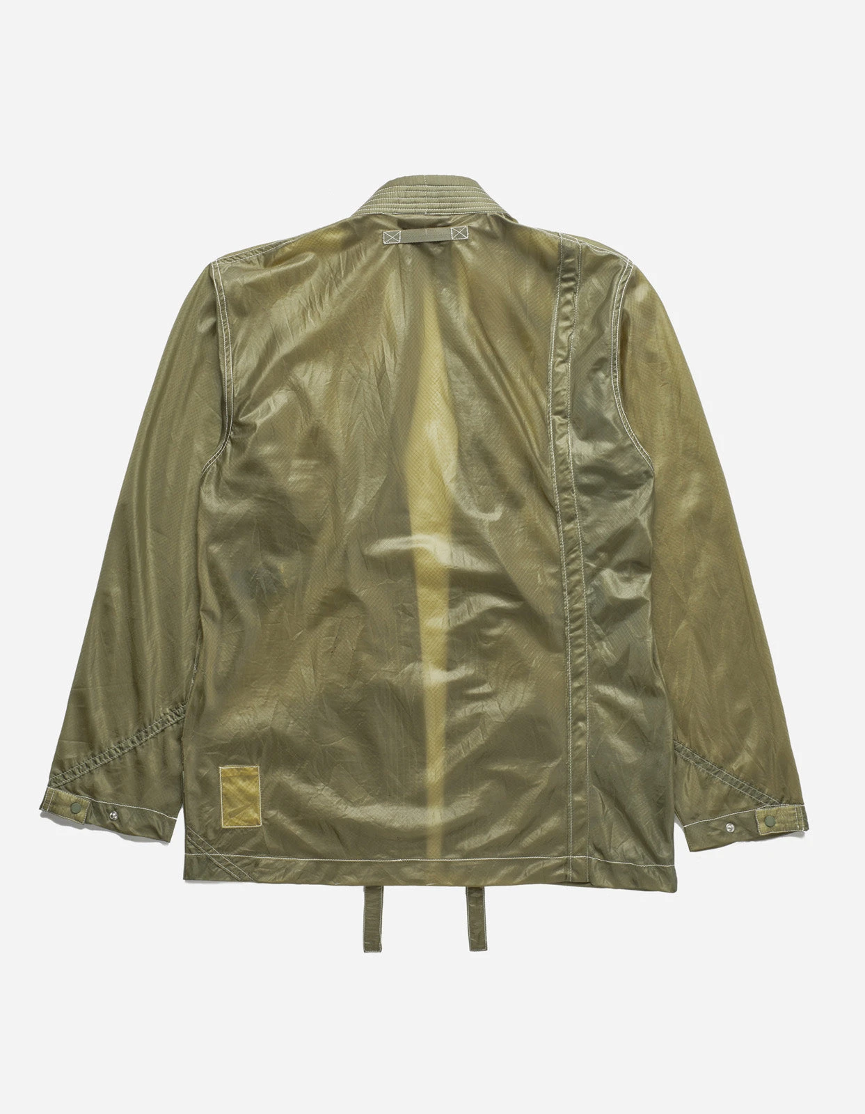 Maharishi 5091 Upcycled Parachute Kimono Olive 5 Maharishi 5091 Upcycled Parachute Kimono Olive - Image 5