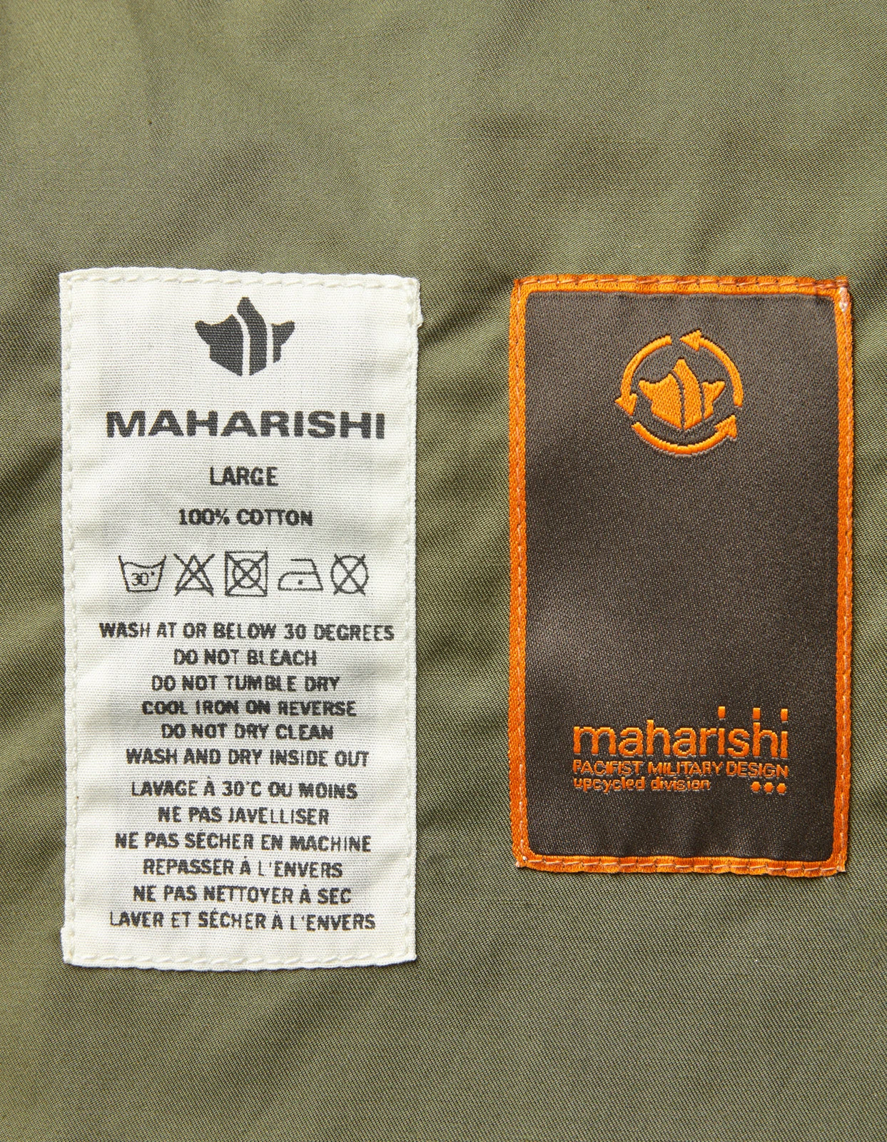 Maharishi 5092 Upcycled Oversized Snopants® Olive 16 Maharishi 5092 Upcycled Oversized Snopants® Olive - Image 16