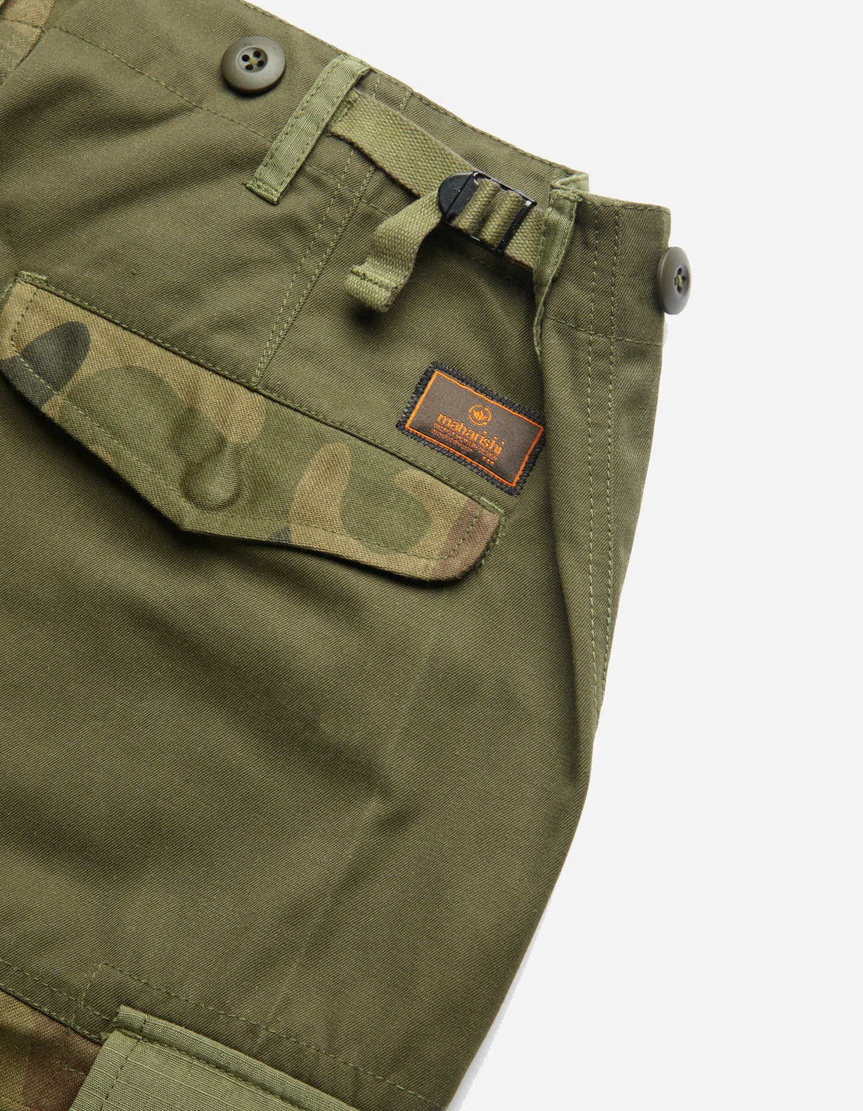 Maharishi 5094 Upcycled M65 Cargo Pants Olive 8 Maharishi 5094 Upcycled M65 Cargo Pants Olive - Image 8