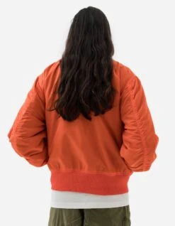 Maharishi 5096 Take Tora MA1 Flight Jacket Blaze Orange 16 Maharishi 5096 Take Tora MA1 Flight Jacket Blaze Orange -Maharishi Shop 5096 blaze orange 60