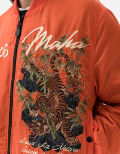 Maharishi 5096 Take Tora MA1 Flight Jacket Blaze Orange 17 Maharishi 5096 Take Tora MA1 Flight Jacket Blaze Orange -Maharishi Shop 5096 blaze orange 70