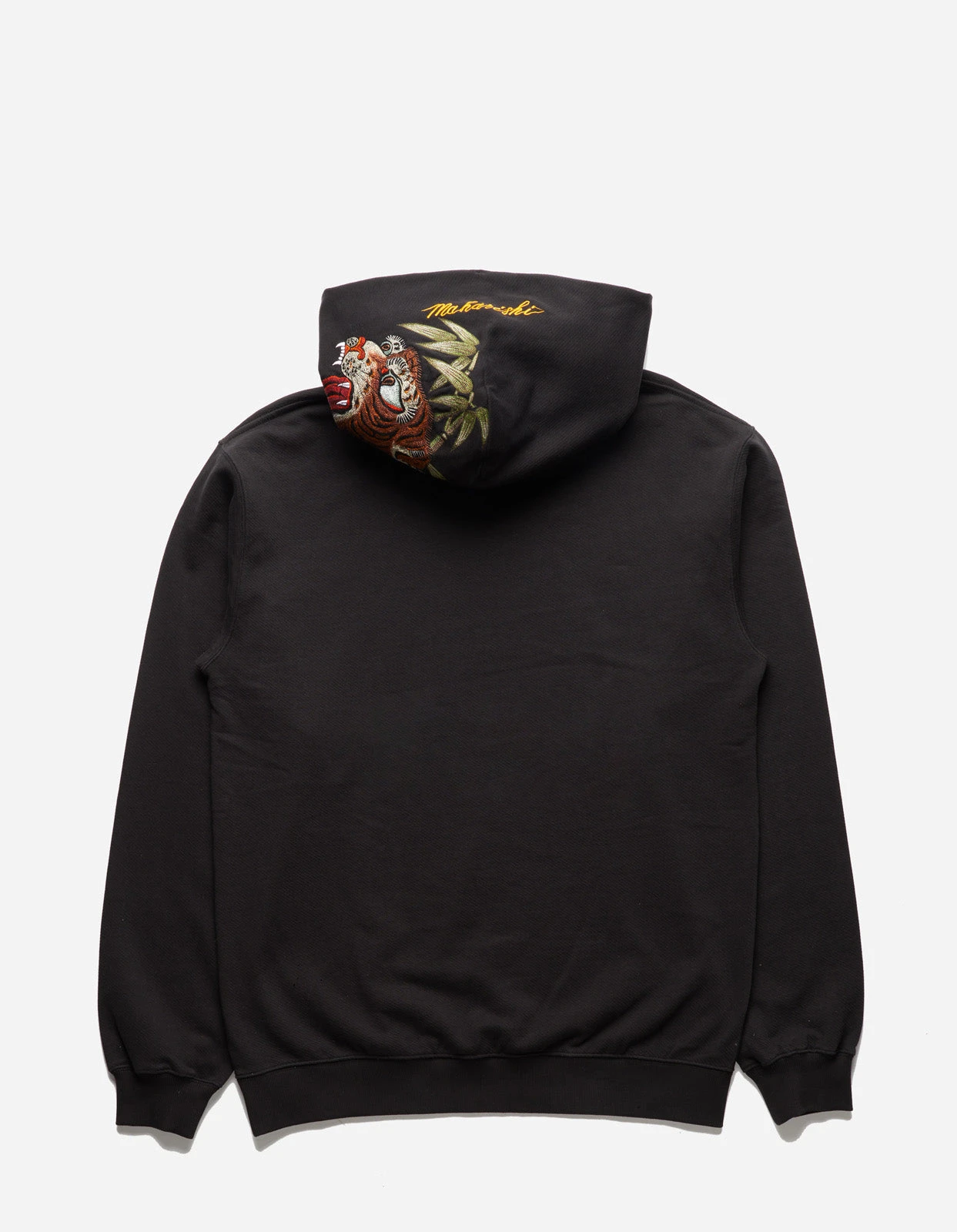 Maharishi 5097 Maha Tiger Hooded Sweat Black 2 Maharishi 5097 Maha Tiger Hooded Sweat Black - Image 2