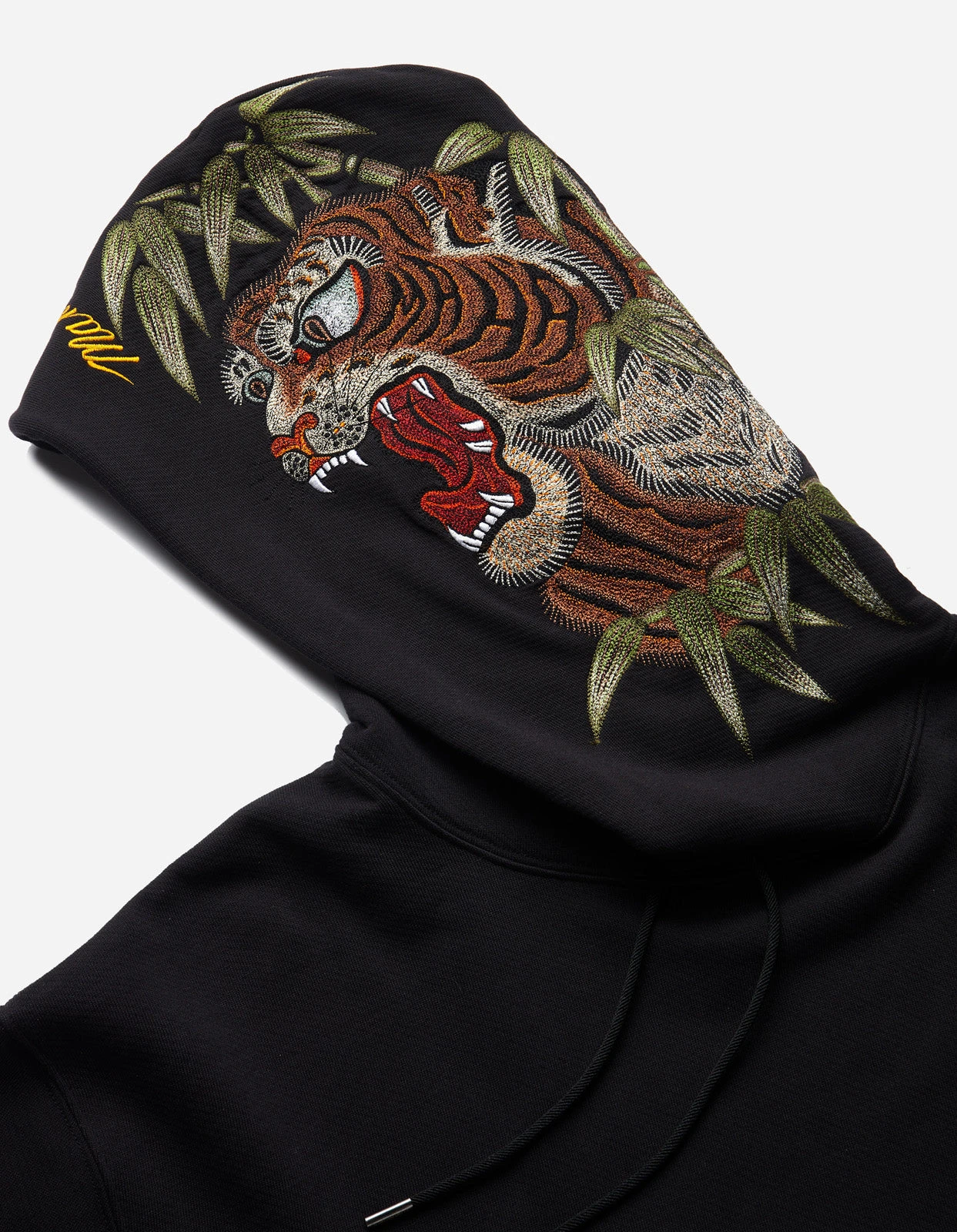 Maharishi 5097 Maha Tiger Hooded Sweat Black 5 Maharishi 5097 Maha Tiger Hooded Sweat Black - Image 5