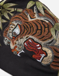 Maharishi 5097 Maha Tiger Hooded Sweat Black 12 Maharishi 5097 Maha Tiger Hooded Sweat Black -Maharishi Shop 5097 black 42