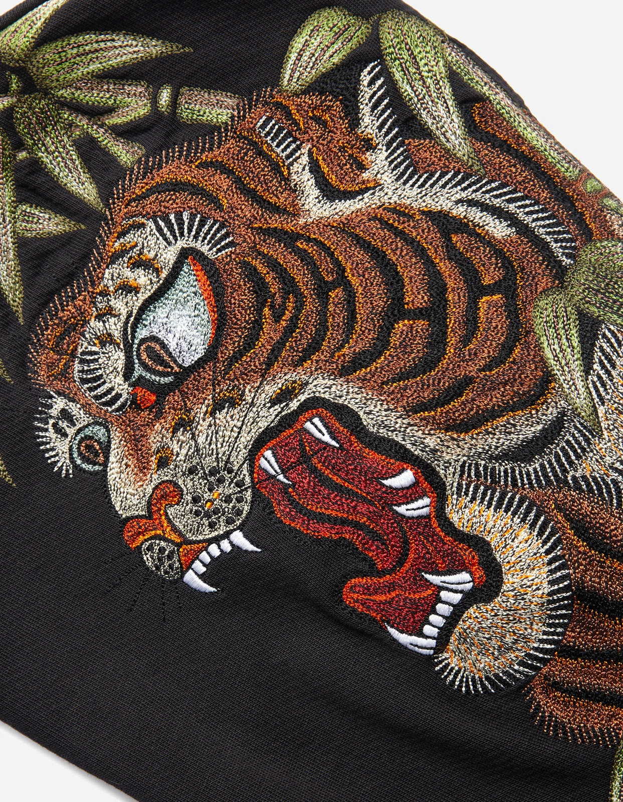 Maharishi 5097 Maha Tiger Hooded Sweat Black 6 Maharishi 5097 Maha Tiger Hooded Sweat Black - Image 6