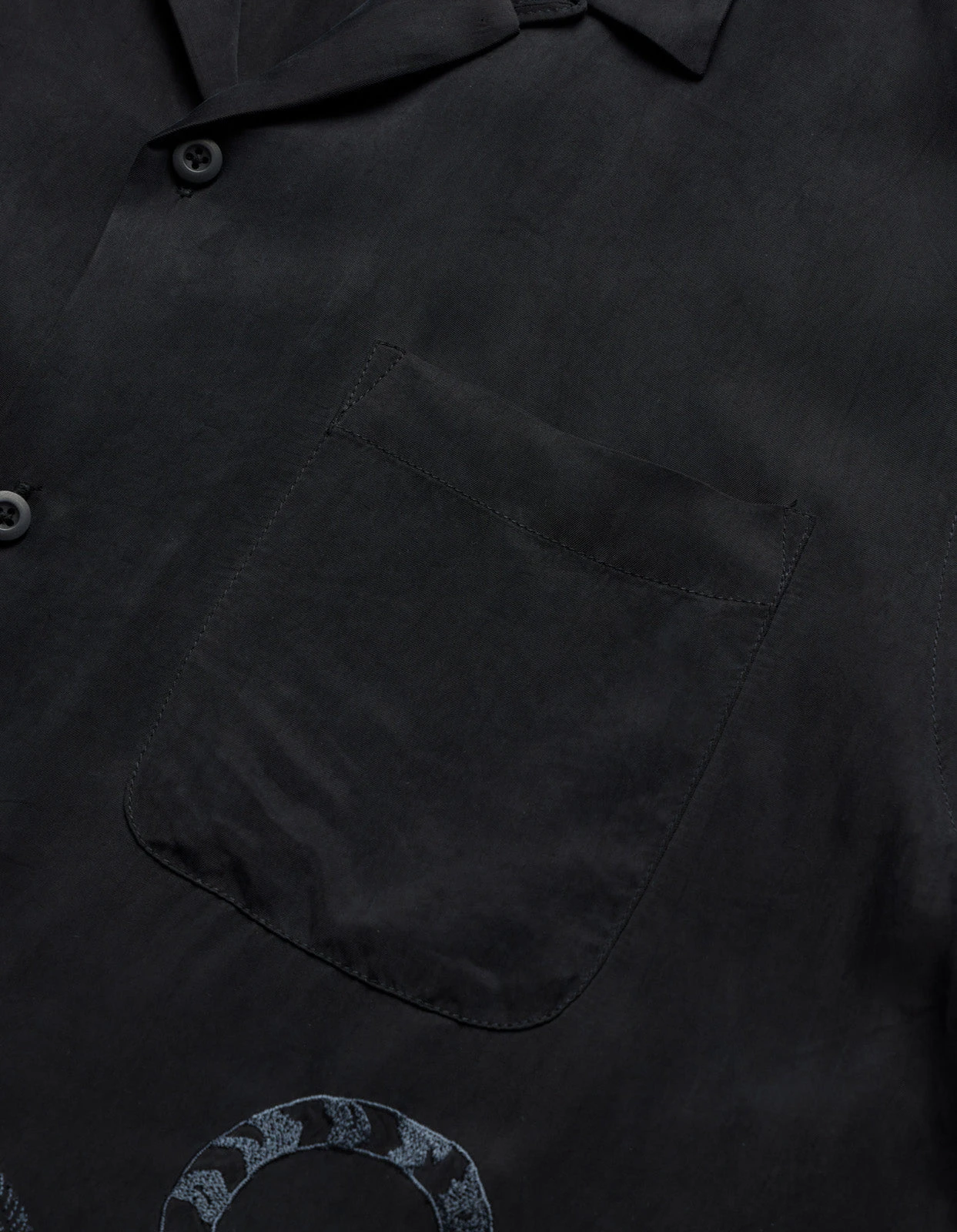 Maharishi 5100 Take Tora Summer Shirt Black 5 Maharishi 5100 Take Tora Summer Shirt Black - Image 5