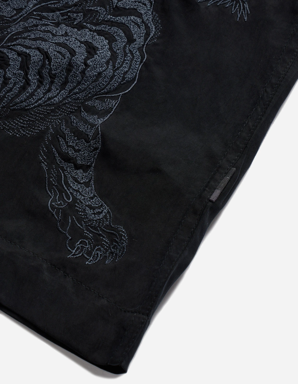 Maharishi 5100 Take Tora Summer Shirt Black 6 Maharishi 5100 Take Tora Summer Shirt Black - Image 6