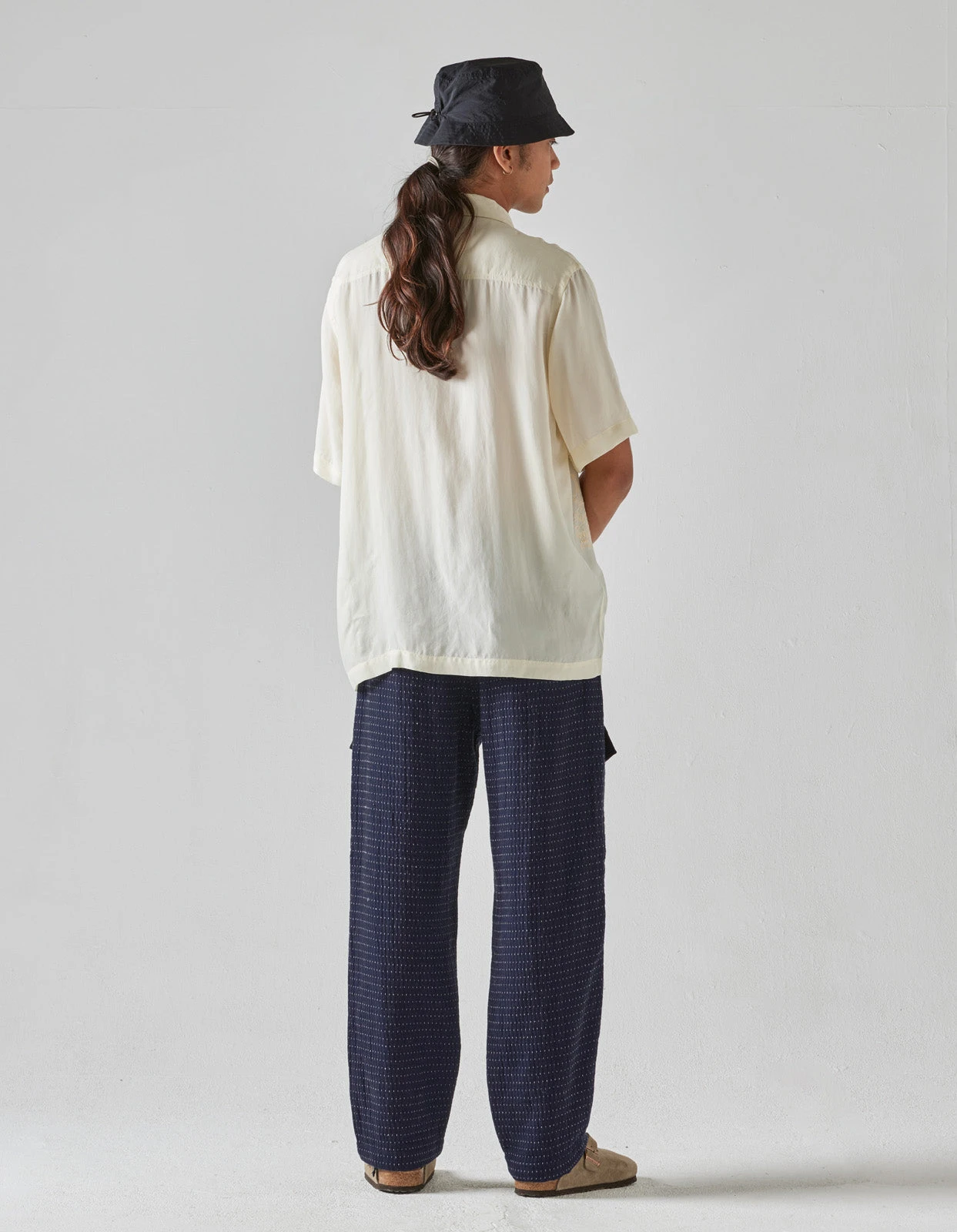 Maharishi 5100 Take Tora Summer Shirt Ecru 4 Maharishi 5100 Take Tora Summer Shirt Ecru - Image 4