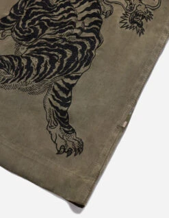 Maharishi 5100 Take Tora Summer Shirt Olive OG-107F 20 Maharishi 5100 Take Tora Summer Shirt Olive OG-107F -Maharishi Shop 5100 olive 42