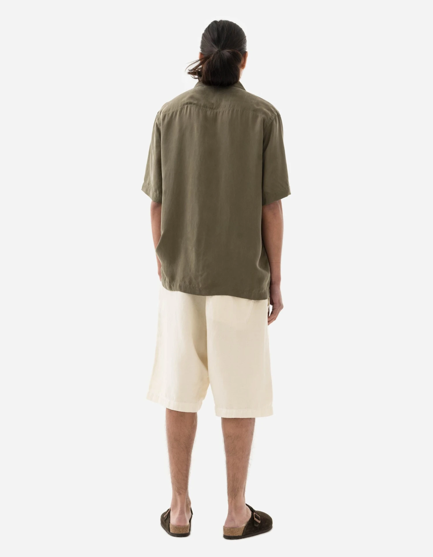 Maharishi 5100 Take Tora Summer Shirt Olive OG-107F 4 Maharishi 5100 Take Tora Summer Shirt Olive OG-107F - Image 4
