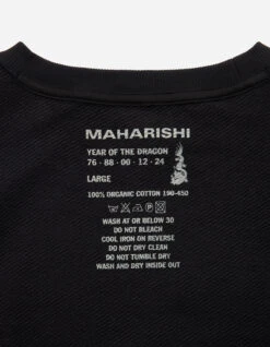 Maharishi 5101 Maha Tiger Embroidered Crew Black -Maharishi Shop 5101 black 42