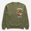 Maharishi 5101 Maha Tiger Embroidered Crew Olive OG-107F
