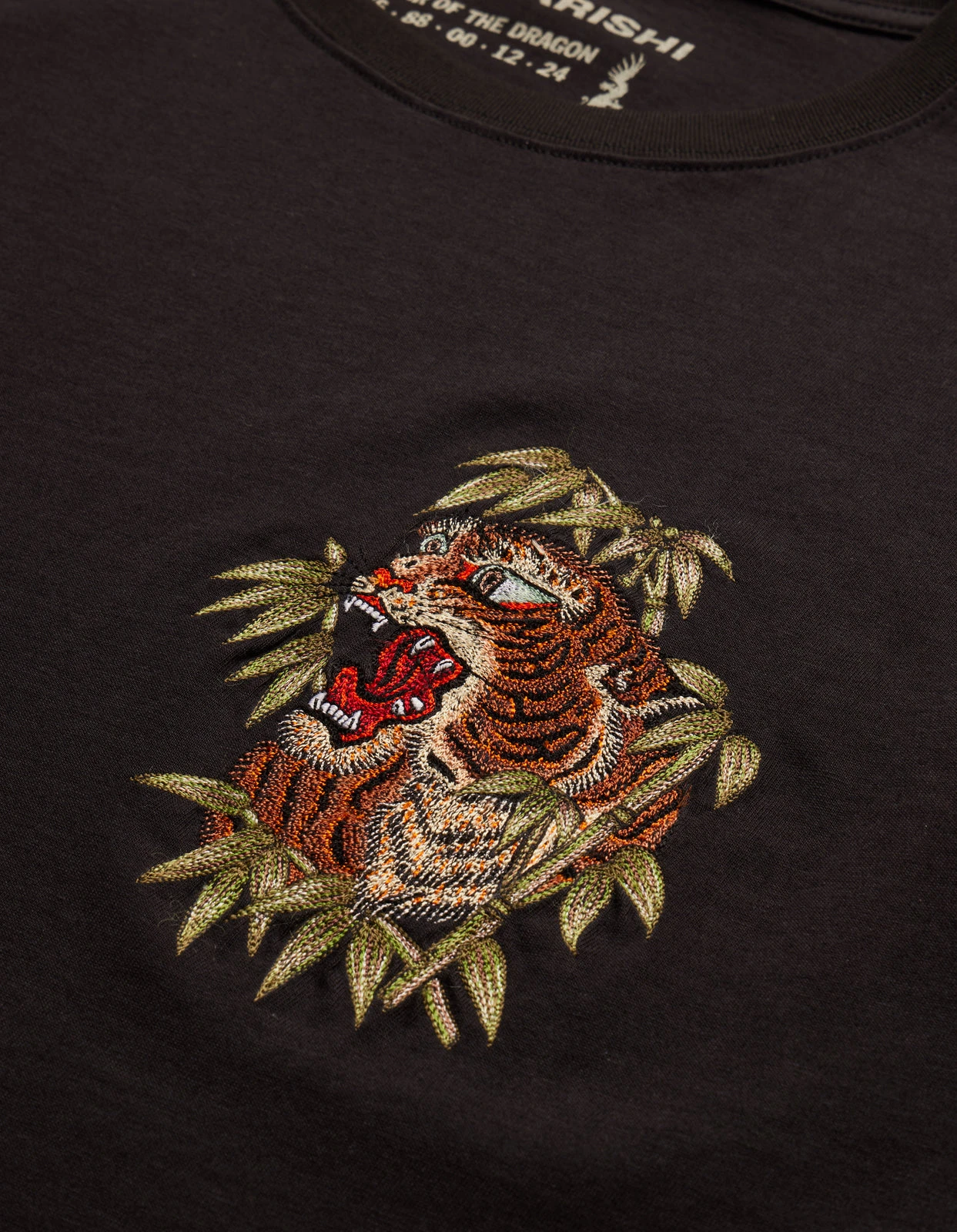 Maharishi 5102 Maha Tiger T-Shirt Black 4 Maharishi 5102 Maha Tiger T-Shirt Black - Image 4