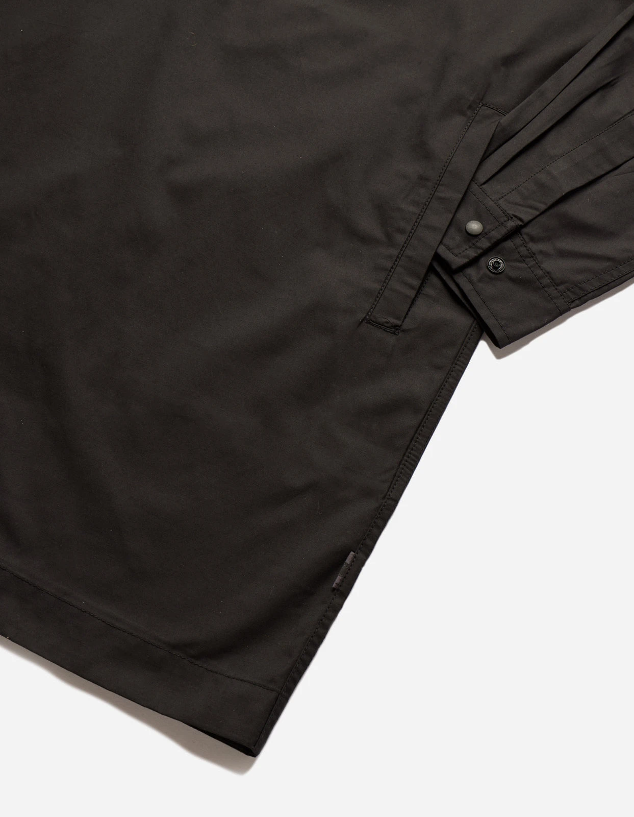 Maharishi 5107 Long Zipped Kurta Shirt Black 6 Maharishi 5107 Long Zipped Kurta Shirt Black - Image 6