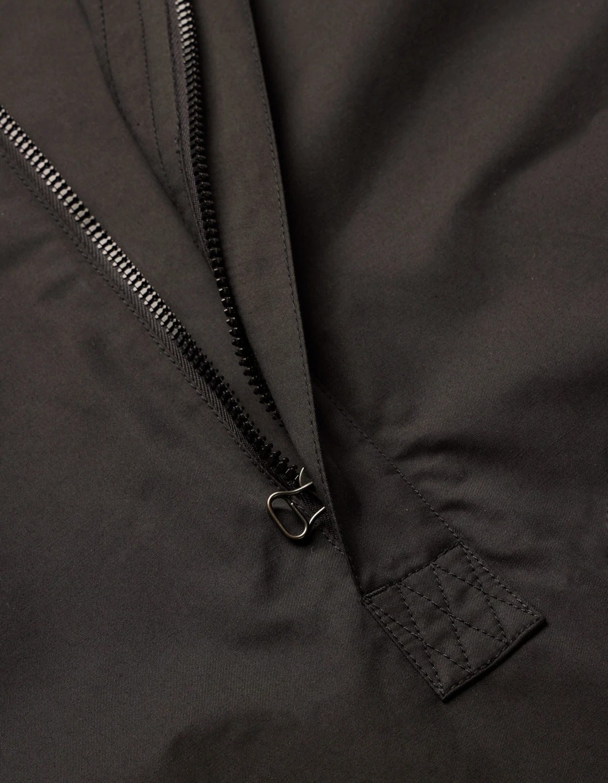 Maharishi 5107 Long Zipped Kurta Shirt Black 8 Maharishi 5107 Long Zipped Kurta Shirt Black - Image 8