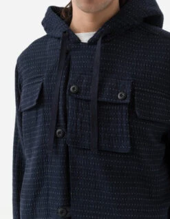Maharishi 5112 Noragi Cargo Smock Parka Indigo -Maharishi Shop 5112 navy 60