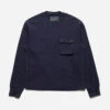 Maharishi 5113 Noragi Woven Cargo Crew Top Indigo