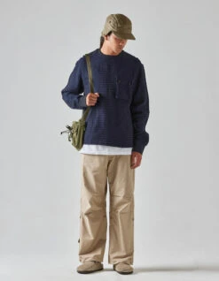 Maharishi 5113 Noragi Woven Cargo Crew Top Indigo 12 Maharishi 5113 Noragi Woven Cargo Crew Top Indigo -Maharishi Shop 5113 indigo 1115 olive 4039 sand 50