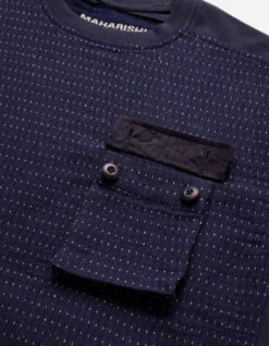 Maharishi 5113 Noragi Woven Cargo Crew Top Indigo 15 Maharishi 5113 Noragi Woven Cargo Crew Top Indigo -Maharishi Shop 5113 indigo 30 Green