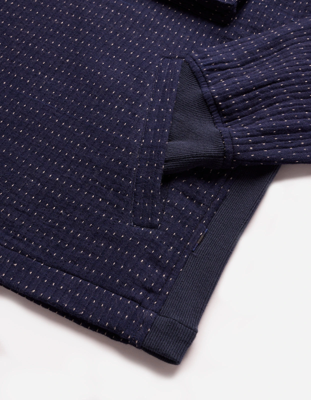 Maharishi 5113 Noragi Woven Cargo Crew Top Indigo 7 Maharishi 5113 Noragi Woven Cargo Crew Top Indigo - Image 7