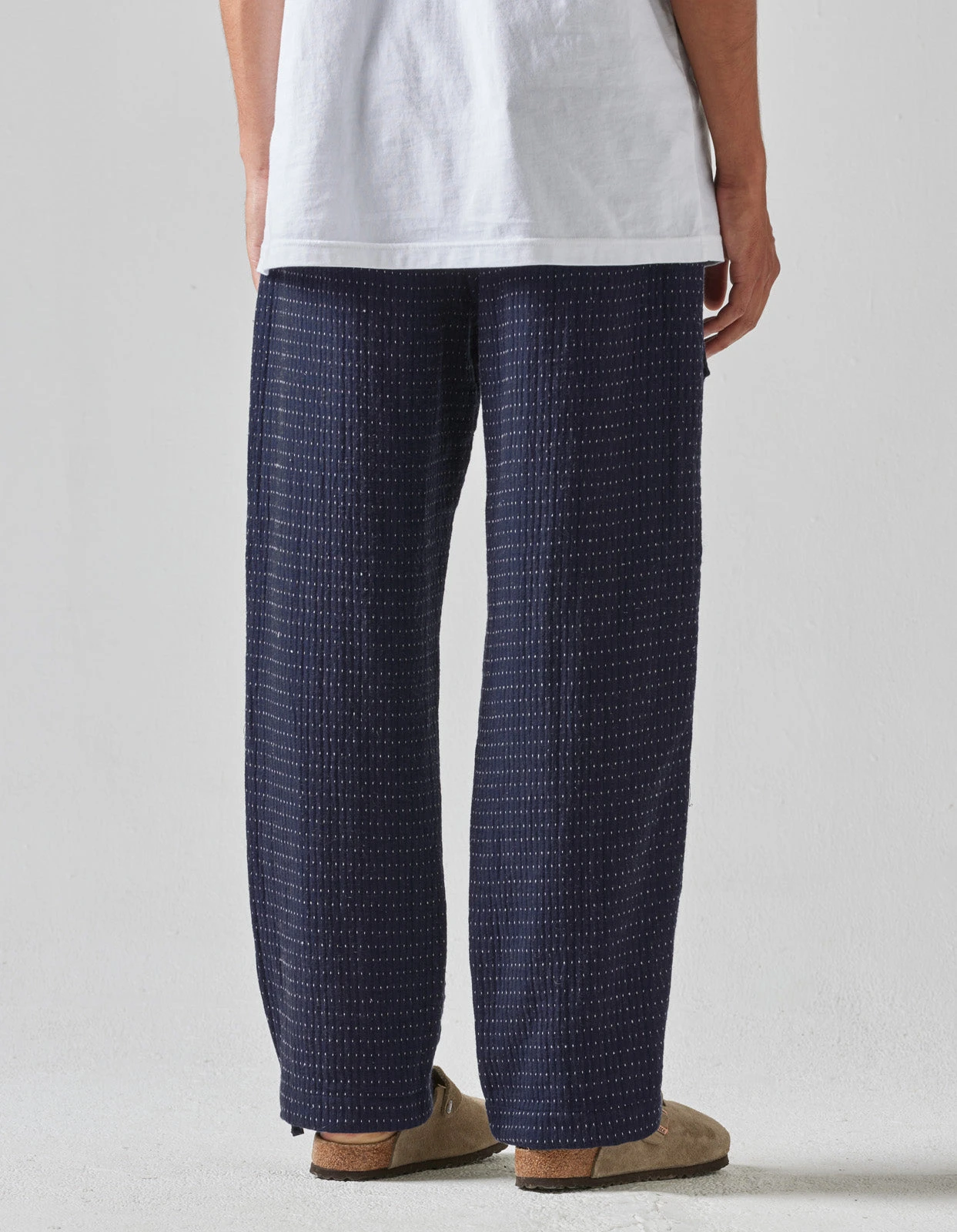 Maharishi 5115 Noragi Cargo Loose Track Pants Indigo 4 Maharishi 5115 Noragi Cargo Loose Track Pants Indigo - Image 4