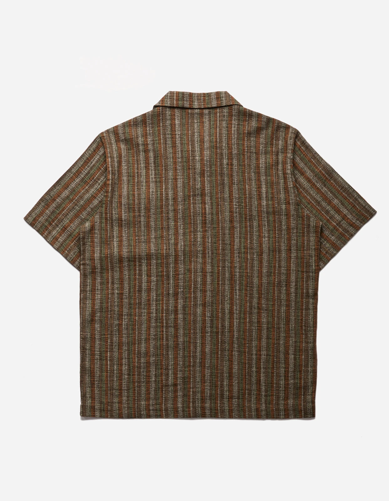 Maharishi 5116 Wagara Summer Shirt Olive 4 Maharishi 5116 Wagara Summer Shirt Olive - Image 4