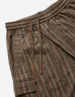 Maharishi 5117 Wagara Low Cargo Track Shorts Olive -Maharishi Shop 5117 olive 40 Green