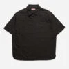 Maharishi 5120 Hemp Asym Monk Shirt Black