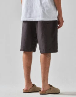 Maharishi 5121 Dragon Bamboo Hemp Track Shorts Black -Maharishi Shop 5121 black 70