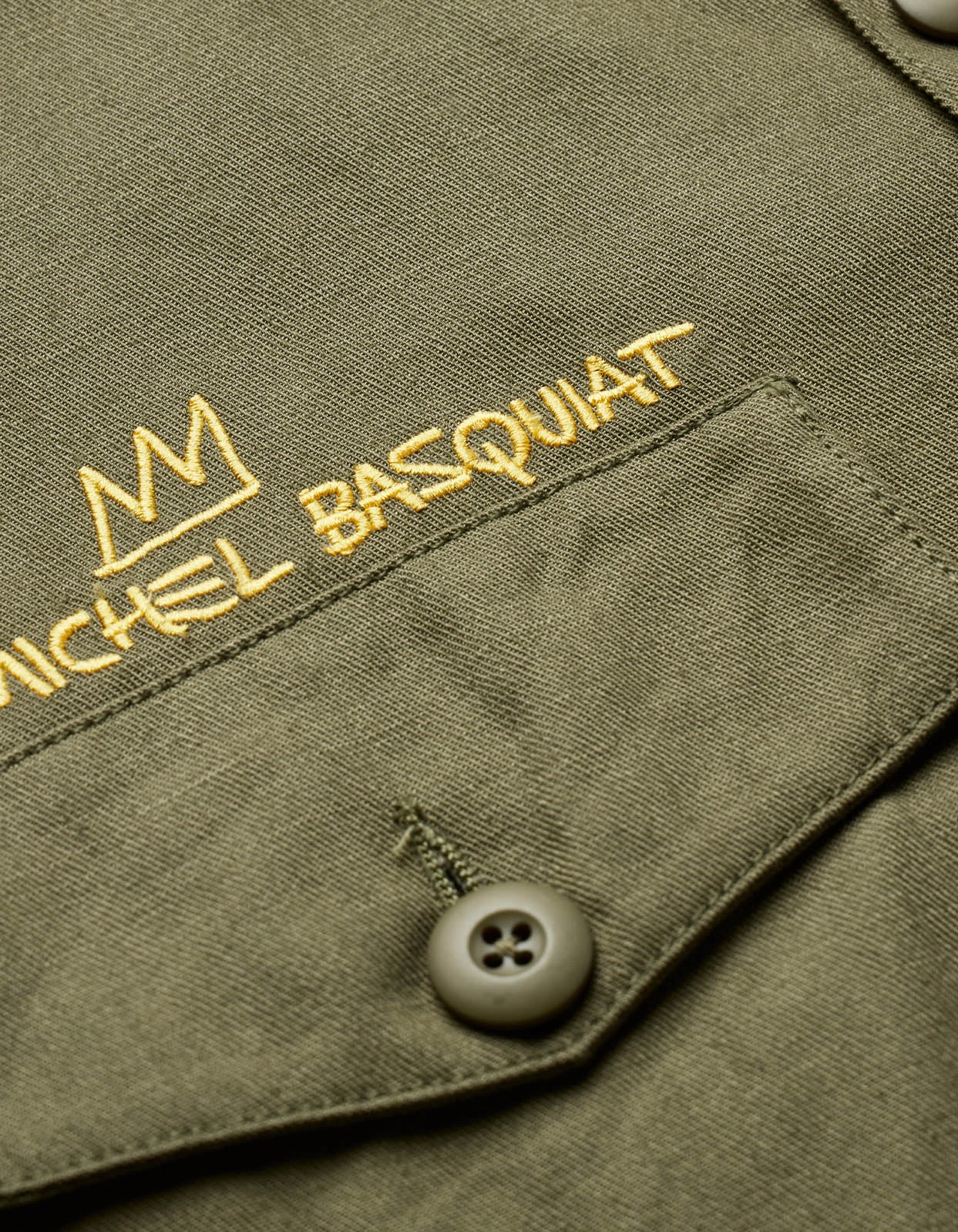 5124 Pez Dispenser Mil Shirt · Maharishi X Jean-Michel Basquiat Olive 13 5124 Pez Dispenser Mil Shirt · Maharishi X Jean-Michel Basquiat Olive - Image 13