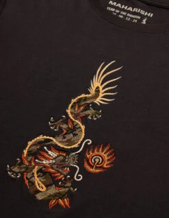 Maharishi 5125 Original Dragon T-Shirt Black 10 Maharishi 5125 Original Dragon T-Shirt Black -Maharishi Shop 5125 black 30 Green