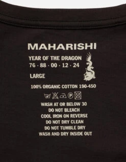 Maharishi 5125 Original Dragon T-Shirt Black 13 Maharishi 5125 Original Dragon T-Shirt Black -Maharishi Shop 5125 black 41 Green