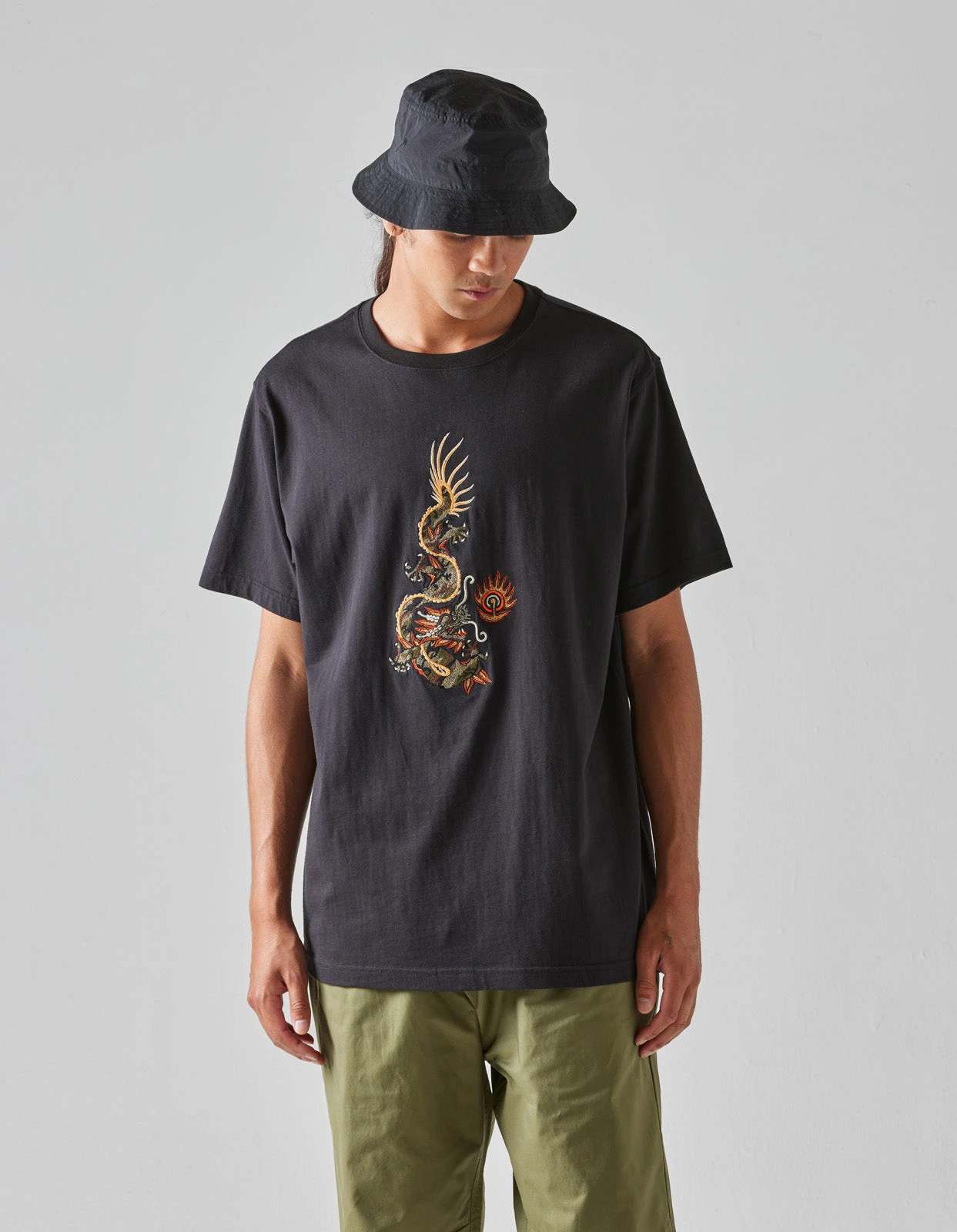 Maharishi 5125 Original Dragon T-Shirt Black 2 Maharishi 5125 Original Dragon T-Shirt Black - Image 2