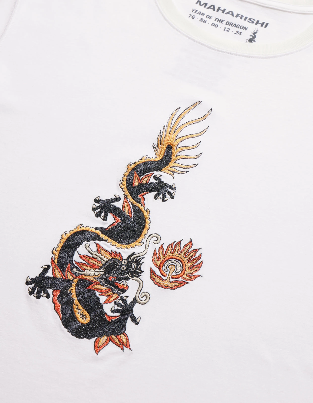 Maharishi 5125 Original Dragon T-Shirt White 3 Maharishi 5125 Original Dragon T-Shirt White - Image 3