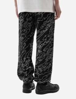 Maharishi 5129 Maha Basquiat Camo Sweatpants Black -Maharishi Shop 5129 black 60